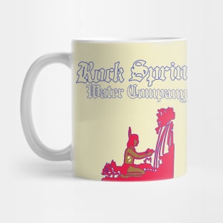 Rock Spring Water Company Retro Shirt Mug